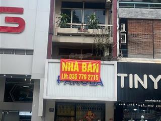 Bán nhà mặt tiền nguyễn trãi, phường 7, quận 5, 4x14m, 3 tầng. mái bằng