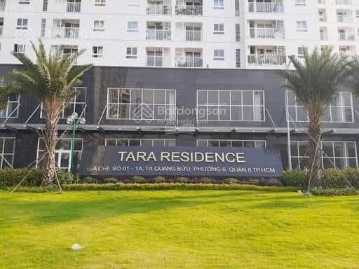 Cần bán ch tara residence 2pn 2wc  căn góc view đẹp  không nội thất  giá bán 4 tỷ (đã có sổ)