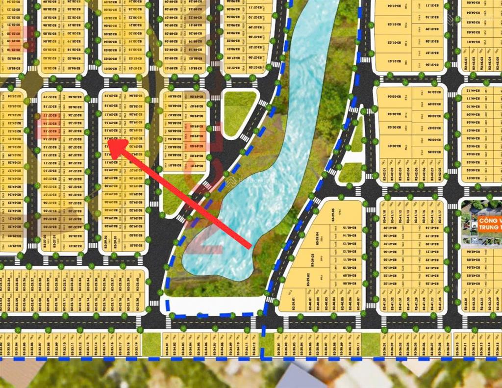 Đất nền fpt đà nẵng  diện tích 90m2  đường 7m5  block b2.29  khu v5