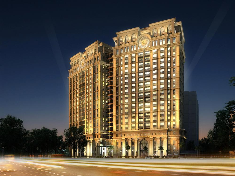 Bán căn hộ hạng sang d.le pont dor hoàng cầu 126m2, 3pn, full nội thất, giá 17,x tỷ