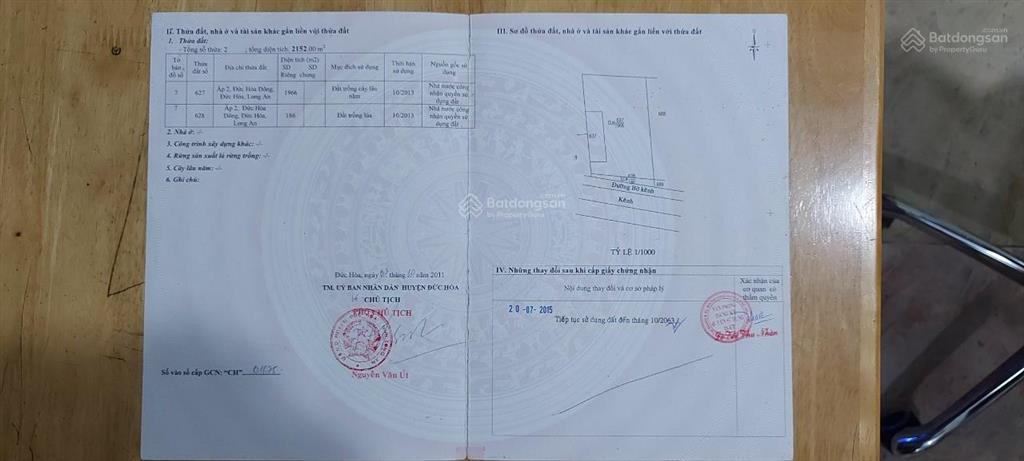 Chính chủ bán đất thổ cư tại đức hòa, long an