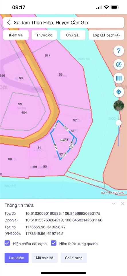 Mặt tiền nhựa bà xán, bình khánh view sông(tắc tây đen)