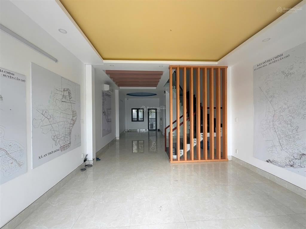 Nhà mặt tiền kinh doanh đã hoàn thiện nội thất kdc phước lộc cần giờ