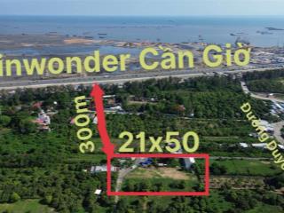 Bán gấp đất 1050m2, 18 tỷ tại duyên hải, cần giờ, hồ chí minh