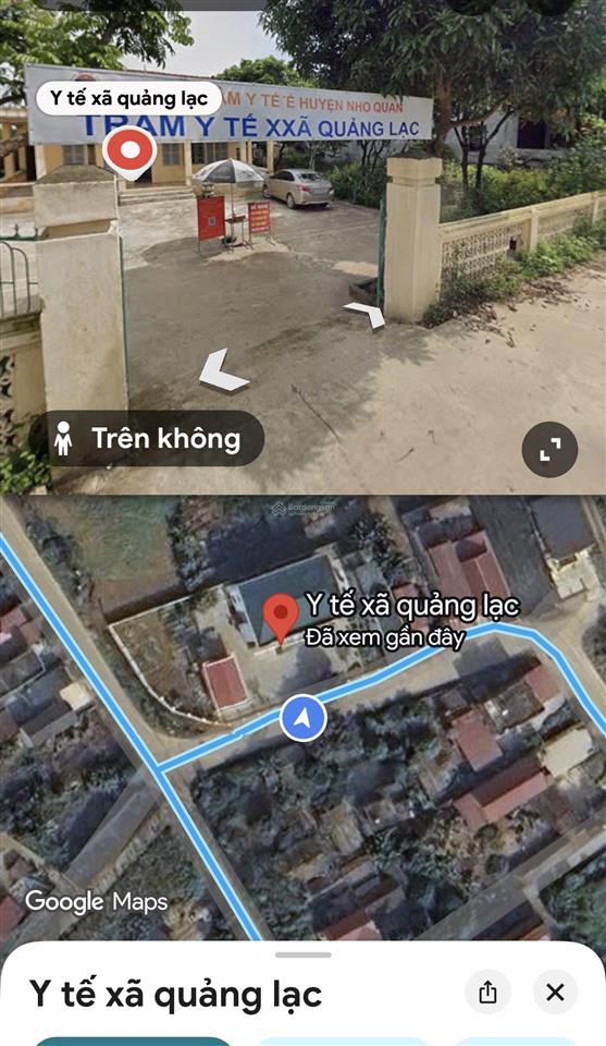 Cho thuê đất trống (thổ cư) 2 mặt đường 7m liên thôn (quảng cư, quảng lạc). dt 1000m2 (50mx20m)
