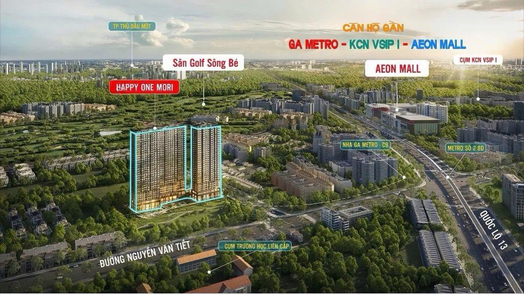 * Bán shophouse 9.4 tỷ: nhận ngay 150tr ck 4% - chỉ 29 căn cho 1140 căn hộ - Happy One Mori 