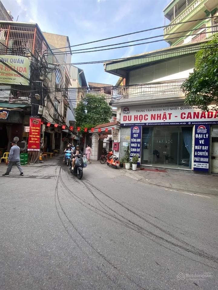 Giá nào cũng bán phố minh khai, lô góc, 2 mặt thoáng sáng, ngõ nông, xe 3 gác phi ầm ầm. dt 31m*4t.