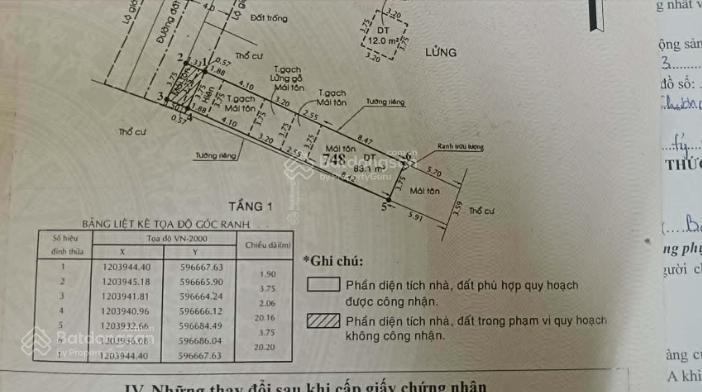 Siêu rẻ 43tr/m2 sổ cn 75.7m2 shr tân thới hiệp hiệp thành hẻm xe tải lê văn khương, nguyễn ảnh thủ