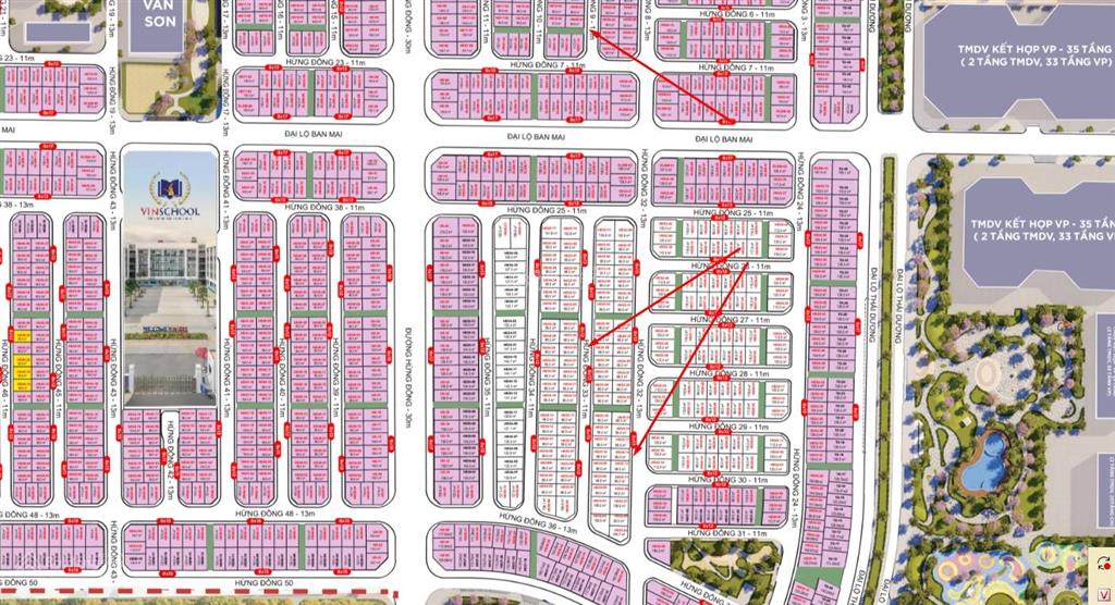 Quỹ 8 căn liền kề đáng mua nhất dự án vinhomes wonder city đan phượng tháng 8/2026