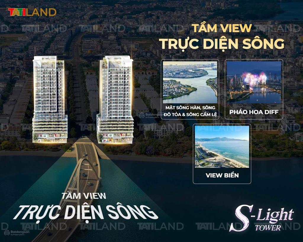 Slight căn hộ view sông, biển, pháo hoa chỉ 2.4 tỷ