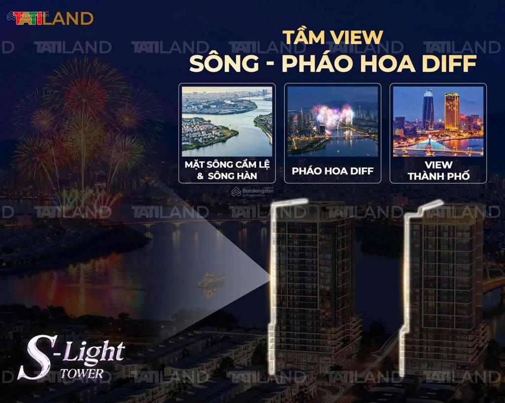 Slight căn hộ view sông, biển, pháo hoa chỉ 2.4 tỷ