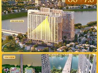 Căn 1pn+ nổi bật từ sun spana tower, tầng cao, view trực diện sông giá chỉ từ 3,8 tỷ