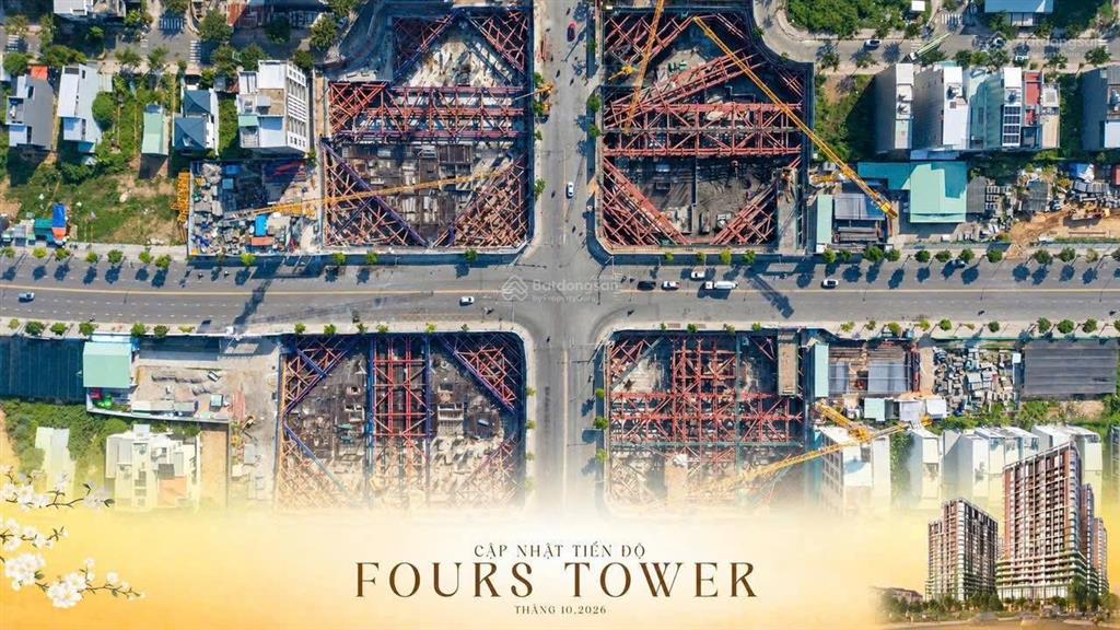 Ngoại giao! bán căn 2pn tại f2 fours tower chỉ từ 3.3 tỷ