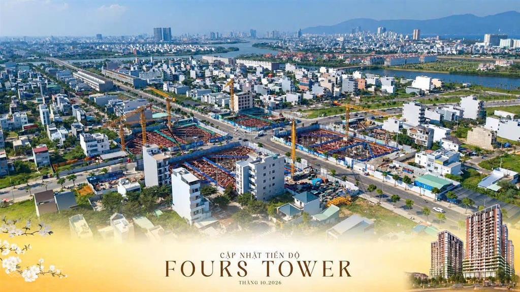 Ngoại giao! bán căn 2pn tại f2 fours tower chỉ từ 3.3 tỷ
