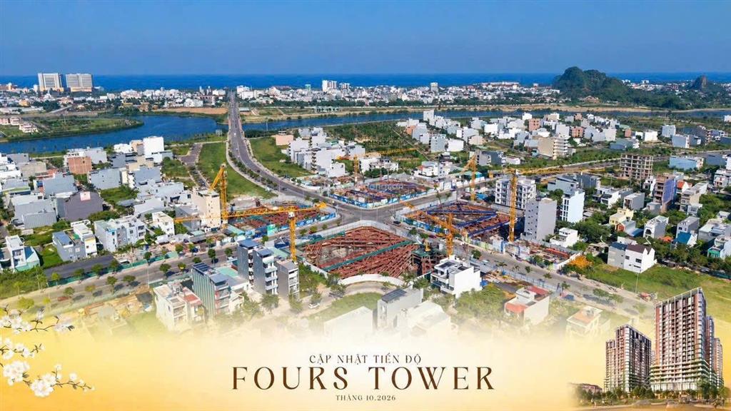 Ngoại giao! bán căn 2pn tại f2 fours tower chỉ từ 3.3 tỷ