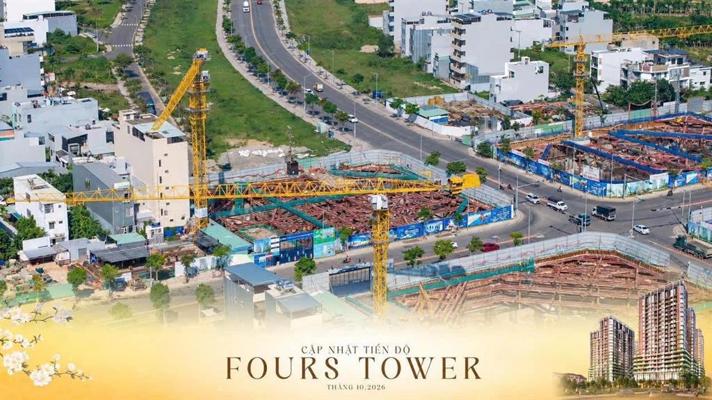 Ngoại giao! bán căn 2pn tại f2 fours tower chỉ từ 3.3 tỷ