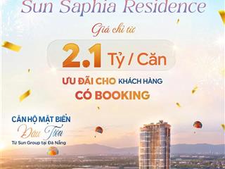Ngoại giao căn studio view sông, núi, biển chỉ từ 2 tỷ. khai thác 25 triệu / tháng