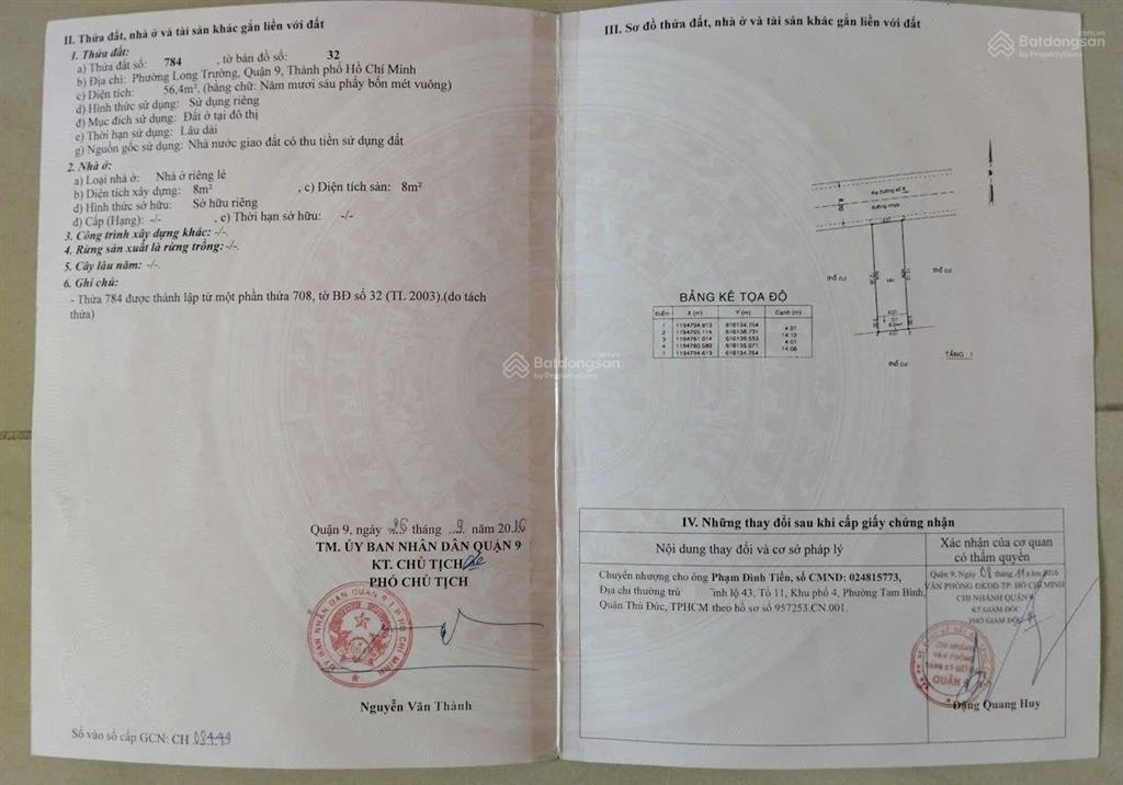 Sos! giảm sốc 500tr đất đẹp long trường chỉ 3.xxtỷ