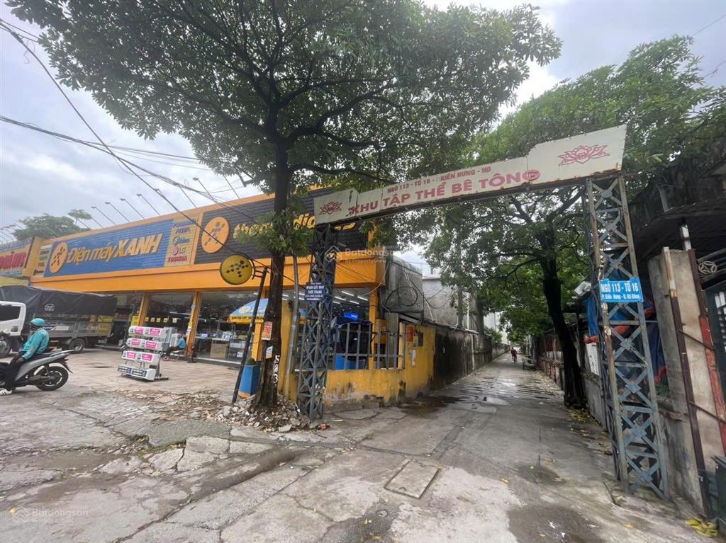 Thanh lý 7,8 tỷ ngõ 5 m. diện tích 51m đất kiến hưng hà đông