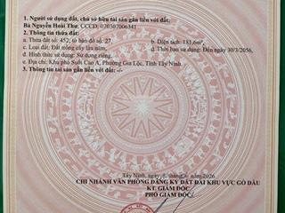 Bán đất nền đầu tư, xây nhà, tích sản