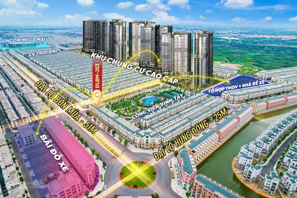 Cắt lỗ thu hồi vốn shophouse đại lộ bốn mùa 110m2 giá 20,2 tỷ đường chính 51m vinhomes ocaen park 3