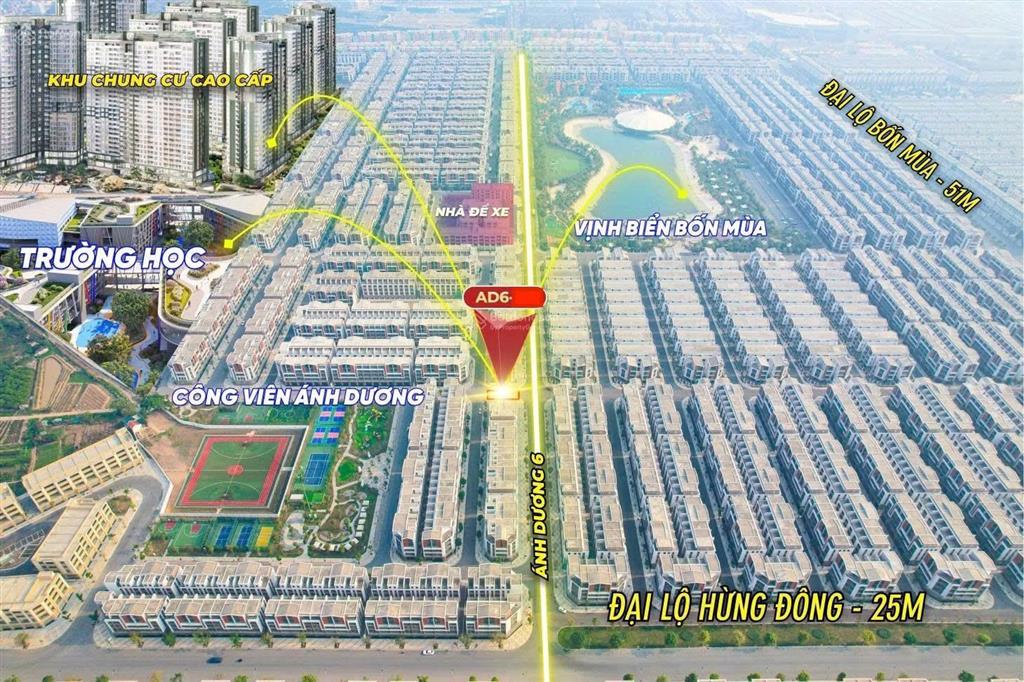 Cắt lỗ hơn shophouse 2 mặt tiền ánh dương 100m2 giá còn 14,6 tỷ, hàng đẹp hiếm