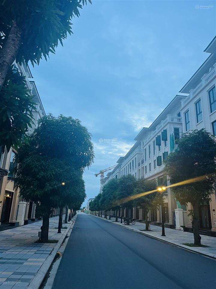 Duy nhất liền kề vịnh tây 80m²  giá 11,7 tỷ  đường thông vịnh tây vinhomes ocean park 3 hưng yên