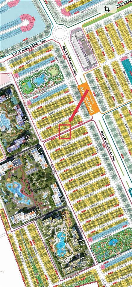 Hiếm có liền kề vịnh tây 80m²  giá 10,8 tỷ  đường thông vịnh tây vinhomes ocean park 3 hưng yên