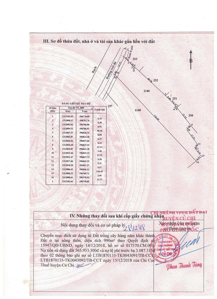 Bán lô đất full thổ cư viêu bờ sông gần trường học đường 177