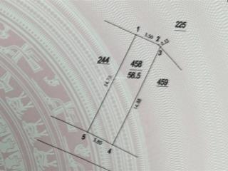 Đất tổ 1 giang biên 56,5m2 sổ đỏ cc. 2 mặt thoáng. miễn trung gian môi giới