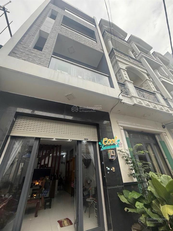 Bán nhà tân quỳ tân quý  hẻm xe hơi  60m24 tầng 4pn  5wc shr