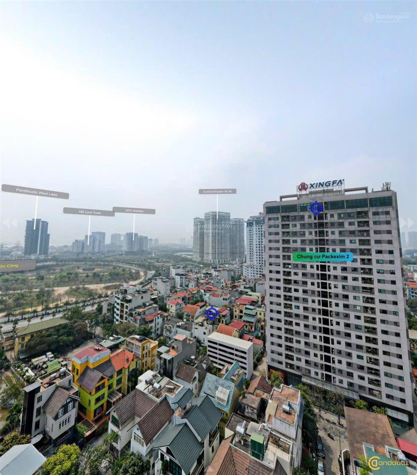 Giá tốt nhất packexim 2 phú thượng  diện tích 65m2, 2pn, nhà đẹp, giá 6 tỷ bao phí
