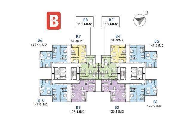 Bán căn hộ 4n udic west lake  diện tích 150m² thông thủy, tầng cao, đã có sổ  giá cực tốt