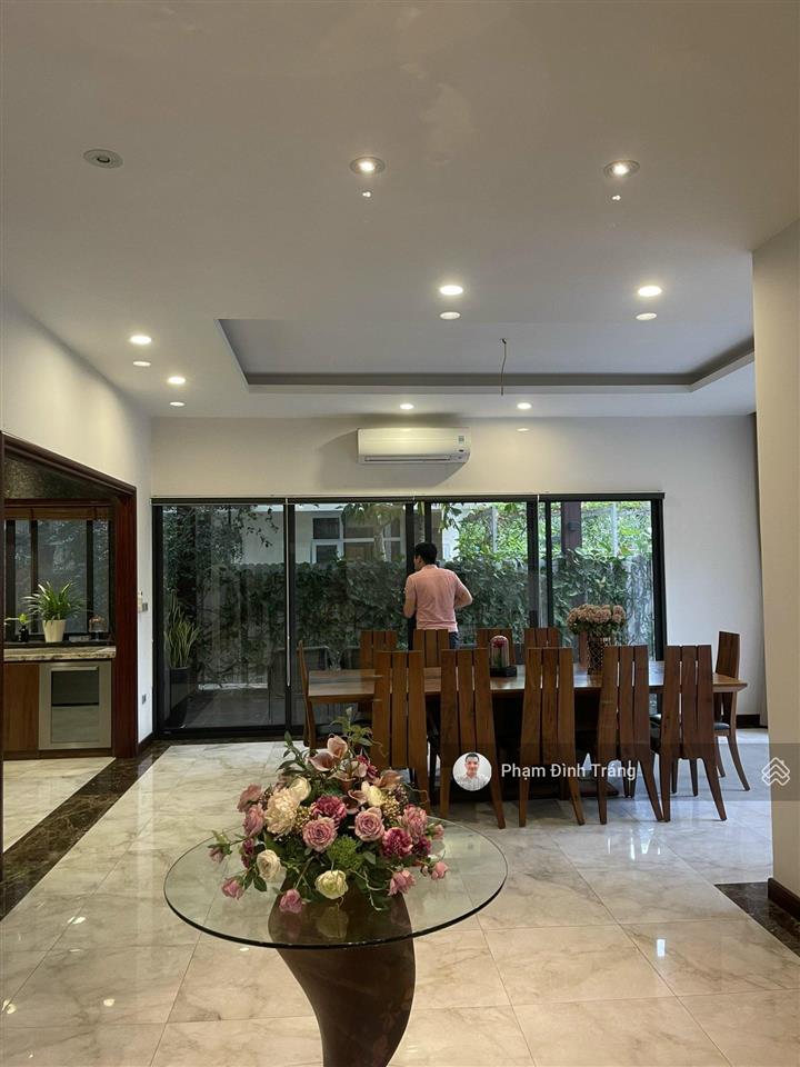 Bán biệt thự đơn lập vườn mai ecopark hưng yên 427m2  full nội thất  63,9 tỷ