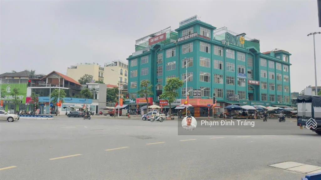 Bán nhà mặt phố nguyễn gia bồng  long biên  350m2 x 2 tầng  mặt tiền 26m  123 tỷ