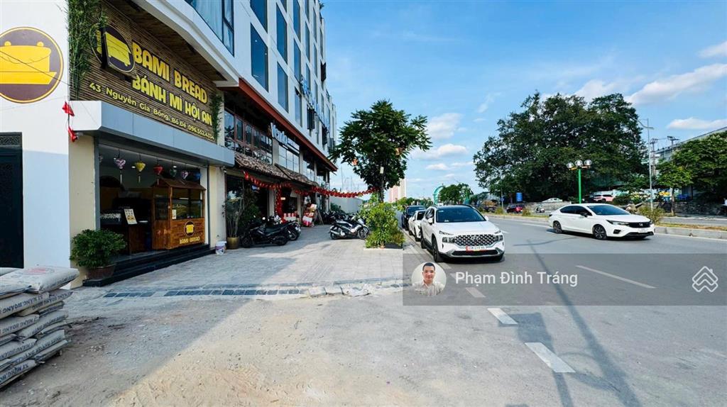 Bán nhà mặt phố nguyễn gia bồng  long biên  350m2 x 2 tầng  mặt tiền 26m  123 tỷ