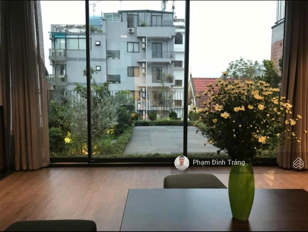 Bán biệt thự sân vườn tô ngọc vân  tây hồ  380m2 x 4 tầng  mt 13m  giá 150 tỷ
