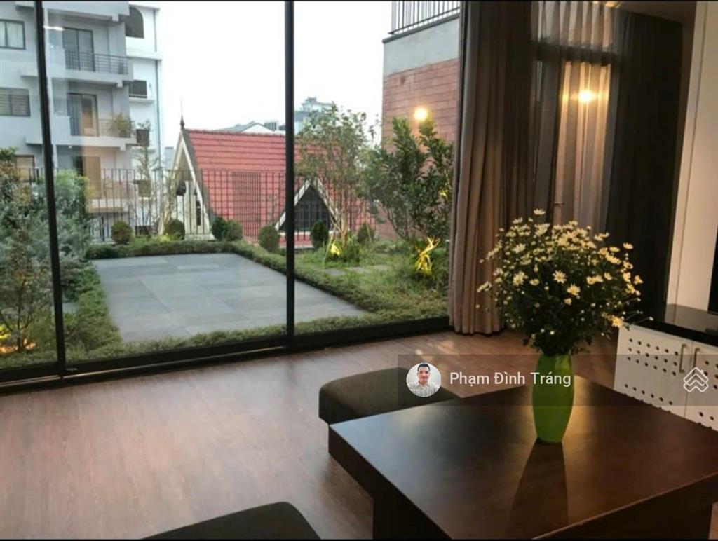 Bán biệt thự sân vườn tô ngọc vân  tây hồ  380m2 x 4 tầng  mt 13m  giá 150 tỷ