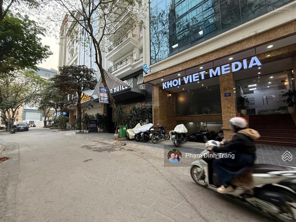Siêu phẩm phố duy tân, dịch vọng hậu, 99m2 x 8 tầng hầm, lô góc 3 thoáng, view công viên  55 tỷ