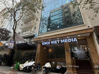 Siêu phẩm phố duy tân, dịch vọng hậu, 99m2 x 8 tầng hầm, lô góc 3 thoáng, view công viên  55 tỷ