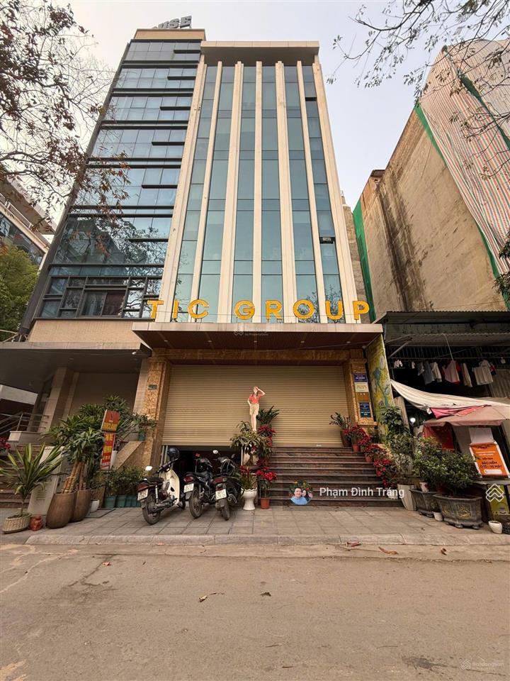 Siêu phẩm phố duy tân, dịch vọng hậu, 99m2 x 8 tầng hầm, lô góc 3 thoáng, view công viên  55 tỷ