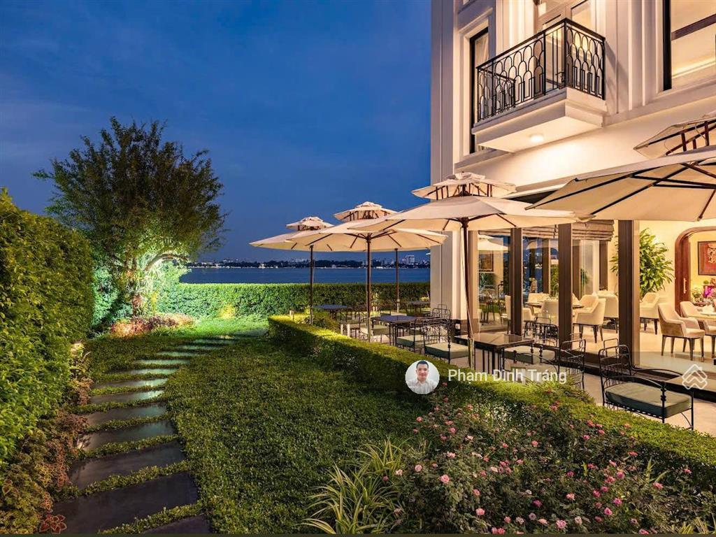 Bán nhà mặt phố quảng an, tây hồ 900m2  10 tầng 2 hầm  1380 tỷ  view hồ tây đẳng cấp  60 tỷ/năm