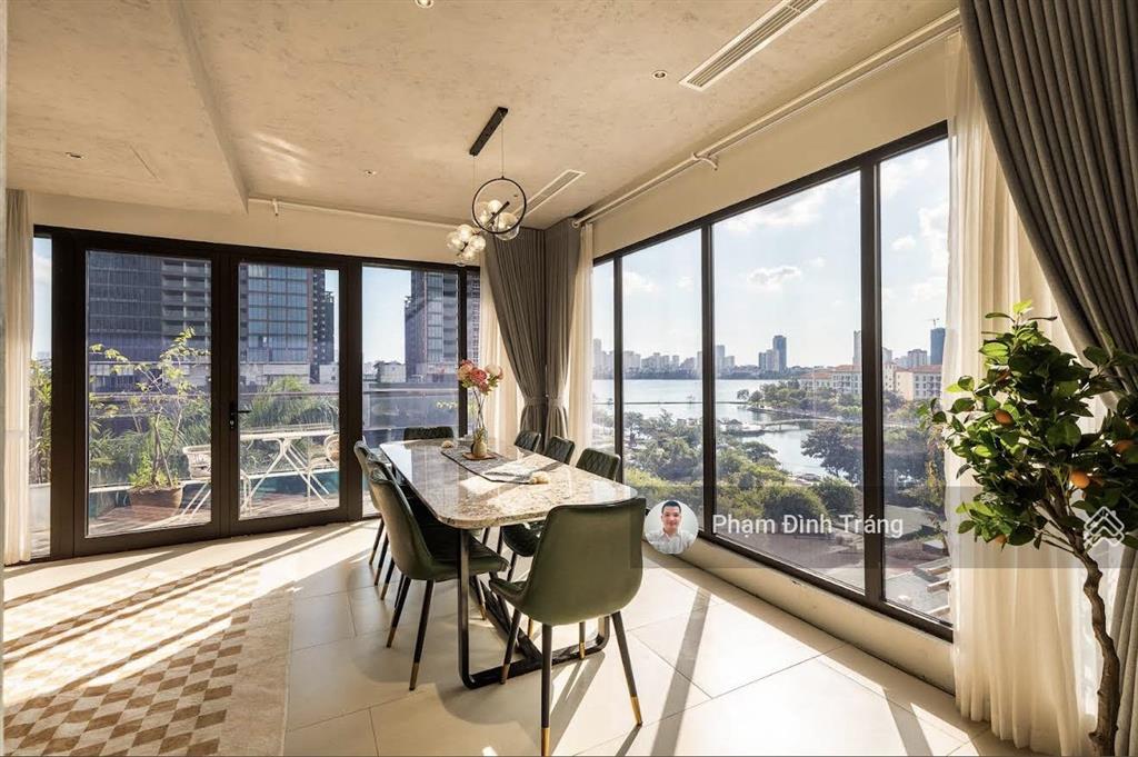 Bán nhà mặt phố quảng an  view hồ tây  ở + kinh doanh apartment  120 tỷ