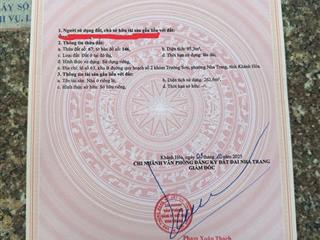 Bán nhà góc 3 tầng 2 mặt tiền phường nha trang  cách biển 1,2km  sẵn dòng tiền 20tr/tháng