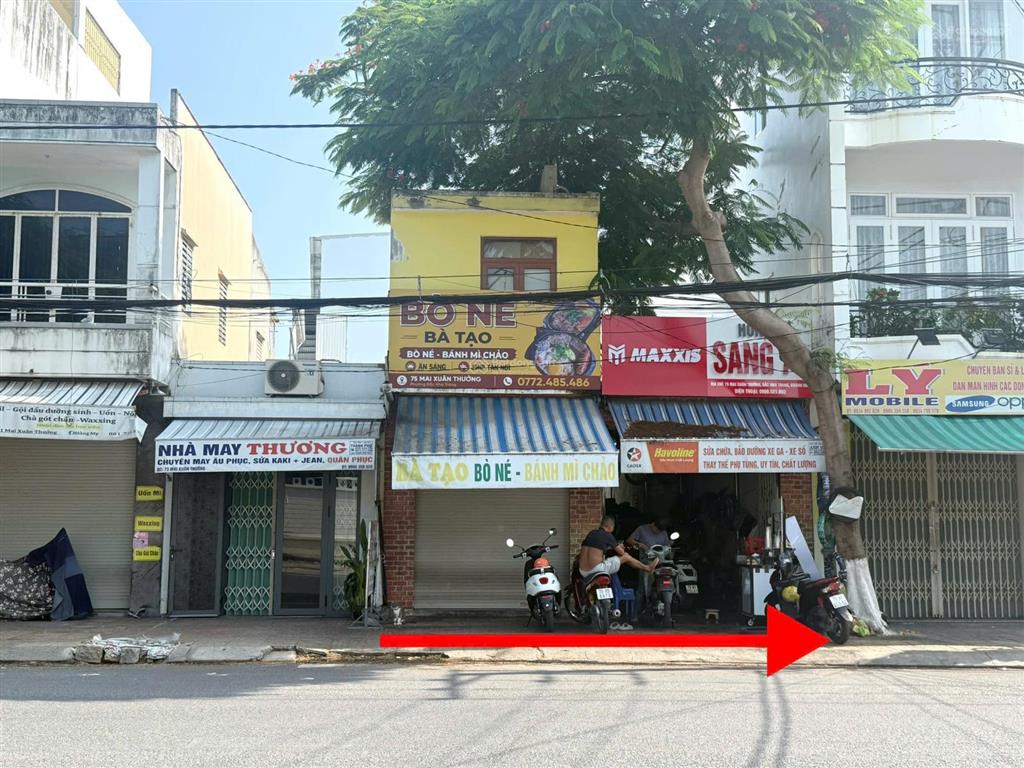 Bán đất tặng nhà mặt tiền mai xuân thưởng kinh doanh đông đúc vĩnh hải, nha trang