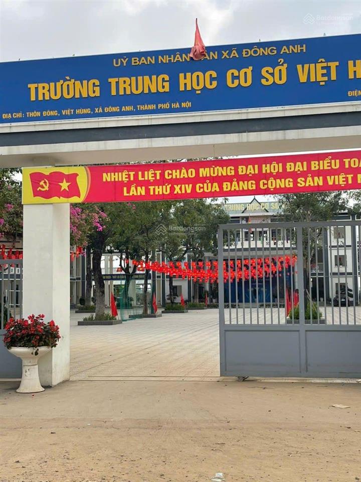 Bán đất việt hùng 92m2, 5,6 tỷ gần 1, 2, 3 đối diện khu đa tầng hàng hiếm khi