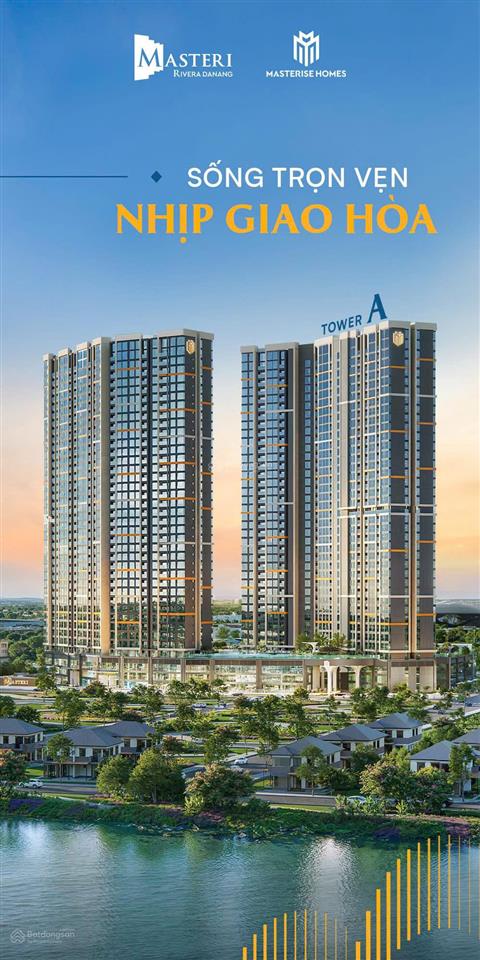Siêu phẩm 2pn b.19.16 tại tòa b, masteri rivera đà nẵng chuẩn bị bàn giao