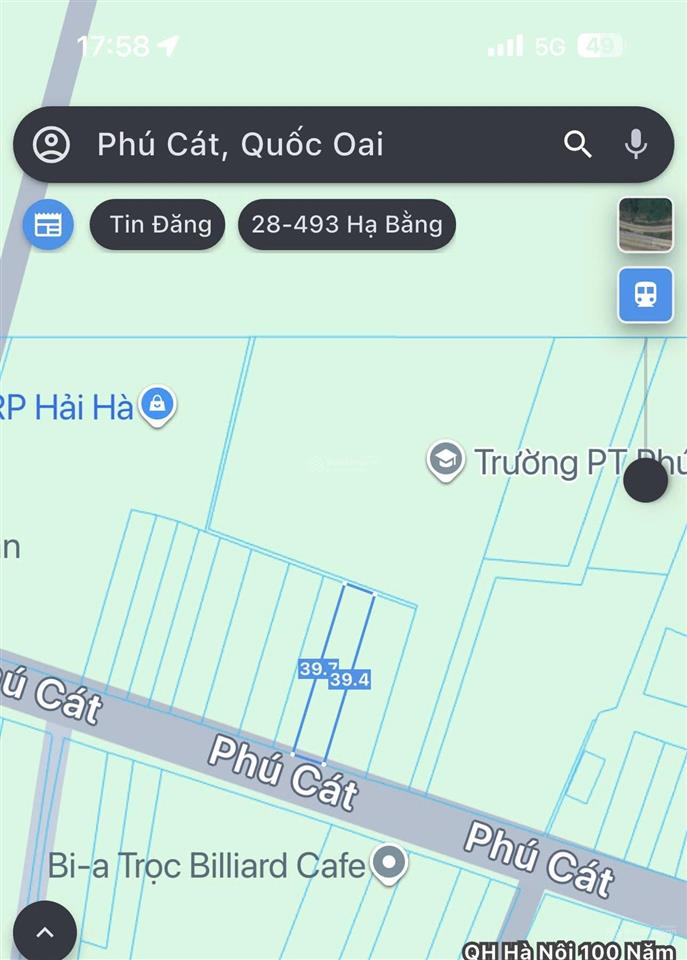 Bán đất tại thôn 6, phú cát, hà nội, giá cực chất 4 tỷ, 283.6m2