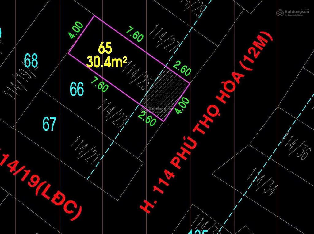 Mặt tiền hẻm 8m vườn lài tân phú giá 5,8 tỷ.
