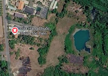 Đất đối diện mặt tiền đường hắc dịch  tóc tiên, có sẵn 150m2 thổ cư